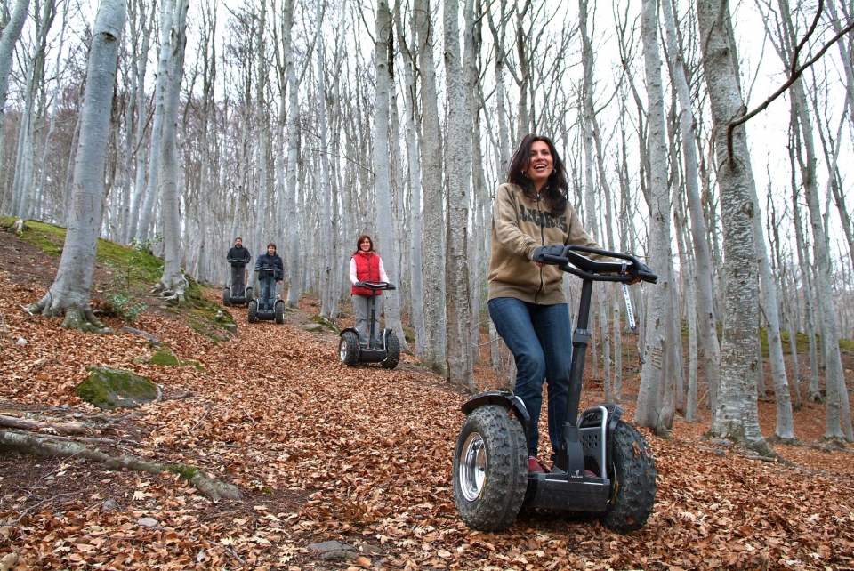 Ruta en segway por la naturaleza. Escapadas hasta 100Є