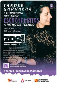 La historia del tren Escachamatas a ritmo de Techno